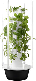 Hydroponic Tower Vertical Planter Tower Hydroponics Growing System Kit with 20/28/36 Net Pots and Led Grow LightsSmall Enough to Meet Different Layout Forms 9layers