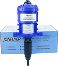 GEN Ⅱ 0.2-4.5% Fertilizer Injector Automatic Chemical Liquid Dosing Pump13.21GPMPOM HousingWater Powered Liquid Dispenser for Drip Irrigation Garden Greenhouse Livestock Water Well