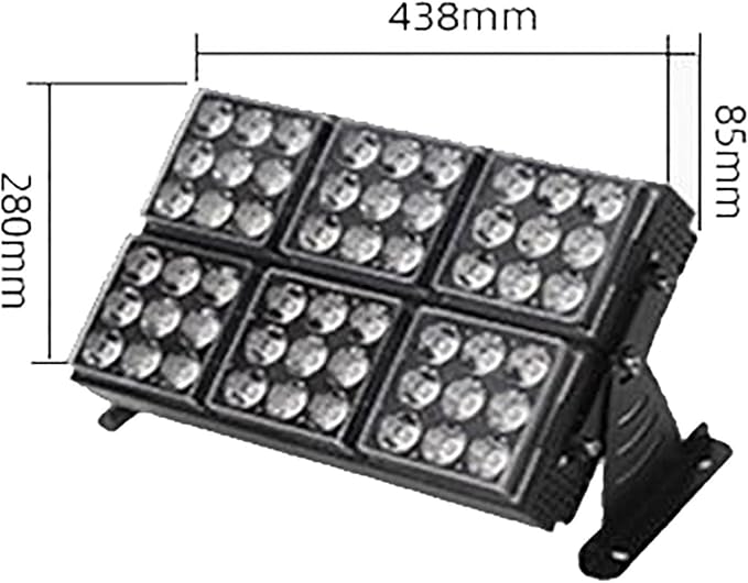 Ground Landscape Lights - Spotlight Beam Light AC85-265VAdjustable Angle Floor Lamp Outdoor IP67 Waterproof Long-Range Spotlight Garden Courtyard Underground Light(Green Light180W)