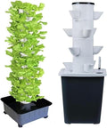 15/20/25/30 Pods Hydroponics Tower Garden Hydroponic Growing System for s Fruits and Vegetables Aeroponics Growing Kit with Hydrating Pump Net Pots s 20holes (30holes)