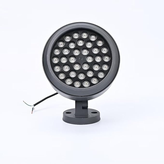 Landscape Lights - DC24V/AC220V Rotation Spotlight LED Tree Floodlights IP65 Outdoor Landscape Garden Lawn Lamps Villa Wall Washer Lights Spotlight Led Beam Light(Blue18w(220v))