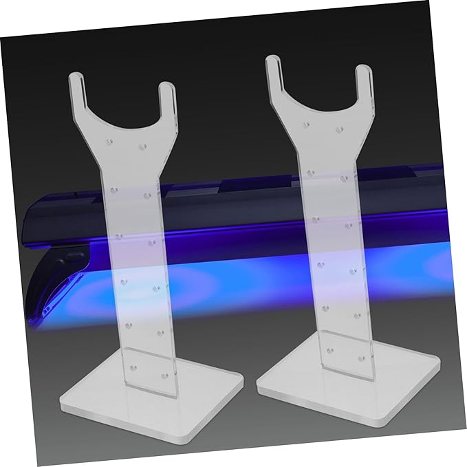 1Pair Lamp Stand for Greenhouse Plants Vertical Growing Light Rack Simple Installation Durable Design for Indoor Plant Growth and Sunlight Simulation