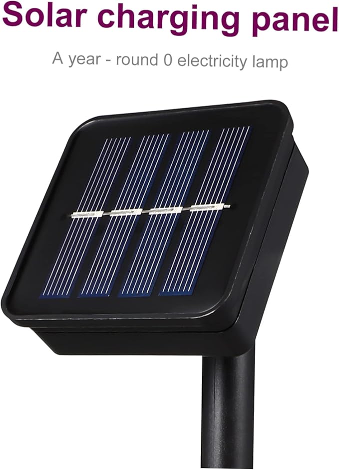 ARTIBETTER Solar Flamingo Pattern Led Garden Light Ground Spotlight Outdoor Decorative Pathway Lights