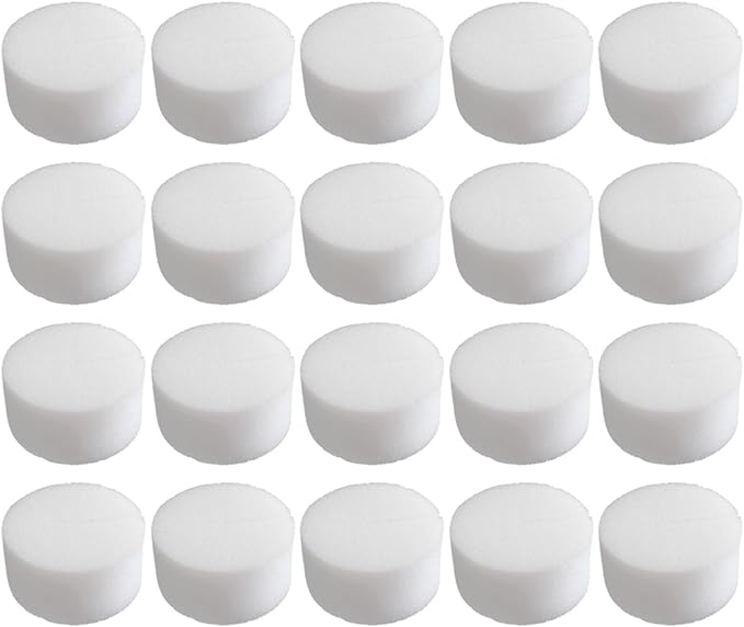 200PCS 30MM Fixing Planting Hydroponic Sponge Soilless Hydroponic Sponge Cultivation Sponge Practical Gardening Tools(3X6CM)