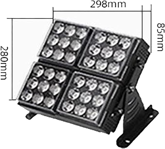 Ground LED Landscape Lamp - LED Beam Light AC A Beam of Light Spotlight IP67 Waterproof Adjustable Wall Projector Lights for Building Villa PartyBlue-120w