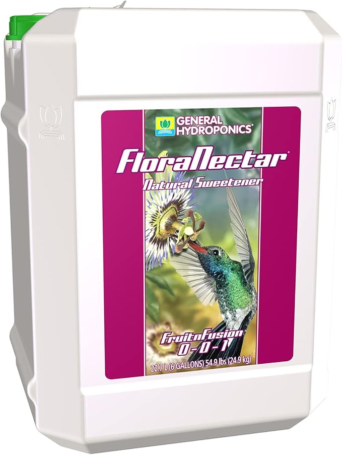 General Hydroponics 732181-P Flora Nectar Fruit-N-Fusion Sweetener 6-Gallon 6 Gallon