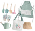 Colorful 9pcs Garden Tools Set with Lightweight Design for Backyard or Classroom Projects Colorful ' S Gardening Set