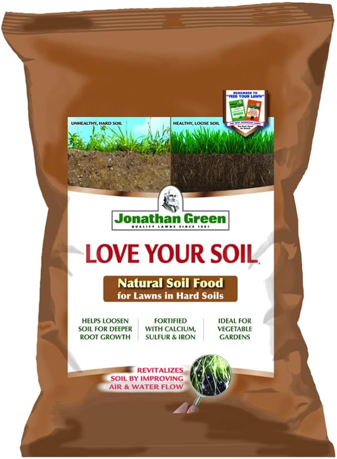 Jonathan Green Love Your Soil Organic 0-0-0 Lawn and Garden Food for All Grass Types 54 lb. 1500 - Total Qty: 1