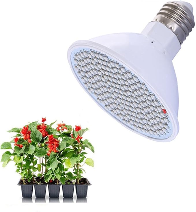 LED Growth Bulb Full Spectrum Plant for Hydroponic House Plants Indoor Garden Lighting E26/E27 20W LLP-LED