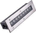 Ground LED Landscape Lights - Outdoor Buried Lights Led Recessed Ground Spotlight Rectangular Underground Light Outdoor Garden Floor Lamp Waterproof Path Lighting FloorBlue Light-12W