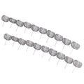 100pcs Bonsai Fertilizer Basket Stainless Steel Spherical Nutrition Box Tools for Orchid