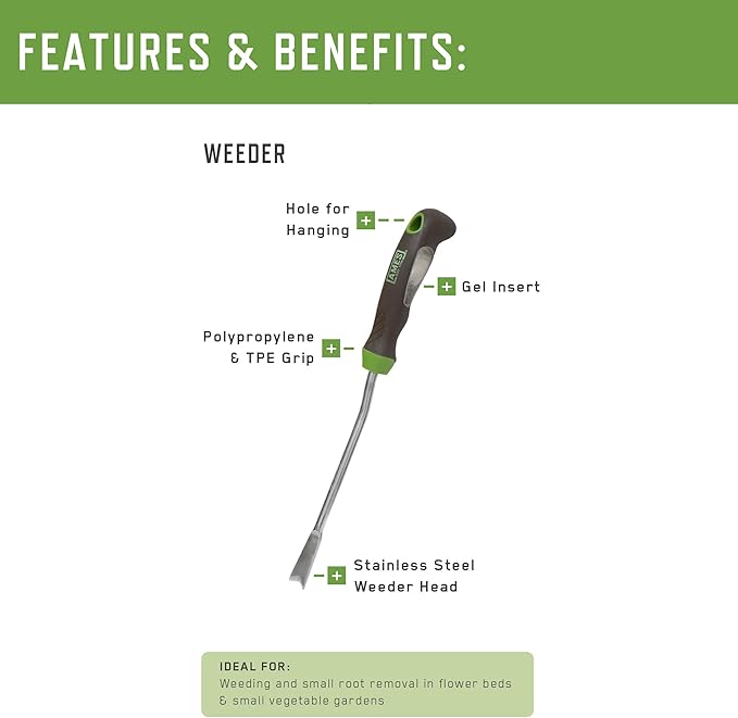 Ames Planting Bundle: Transplanter Trowel Weeder &amp Scoop