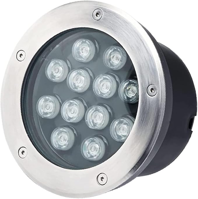 Landscape Lights - Outdoor Buried Lights Outdoor Recessed LED Spotlight Ground Recessed Spot IP67 Waterproof Inground Lights Recessed Lighting for Garden LawnWhite Light 36W