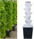Tower Garden Hydroponic Growing System 15/20/25/30 Holes Hydroponic Growing System Vegetable Planting Equipment for Indoor Home Balcony30holes