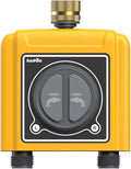 RAINPOINT WiFi Sprinkler Timer 2 Zone Smart Water Hose Timer 2 Outlet Only Without WiFi Hub Must Use with 2.4Ghz WiFi and TWG004WRF WiFi Hub (Lot Number After 202108)