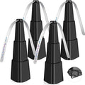 Fly Fans for Tables 4 Pack - Portable Automatic Picnic Table Food Repellent Fans Spinner for Restaurant Party Home