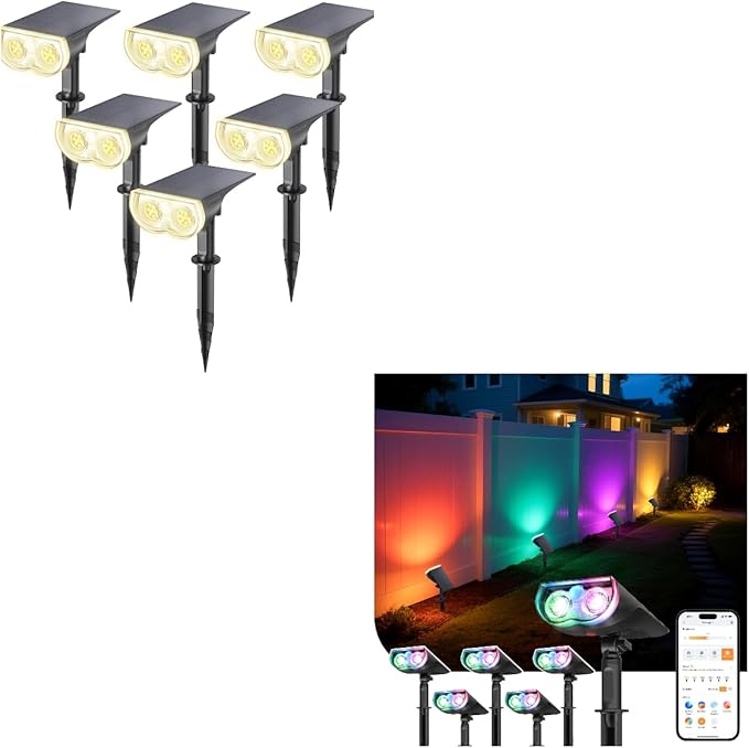 Linkind StarRay Solar Lights Outdoor Waterproof Smart Solar Lights Outdoor SL5