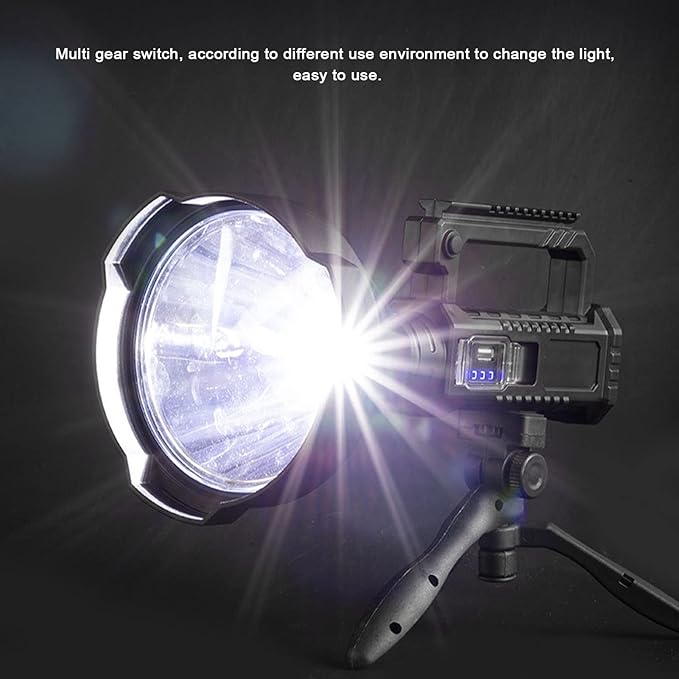 P50 Searchlight Bracket Light Highlight Portable Light Multifunctional Searchlight for Traveling Spotlights