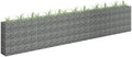 Gabion Raised PlanterGarden BedGalvanized Raised Garden BedPlanter Raised bedsGalvanized PlanterBed Galvanized Steel 177.2x11.8x35.4