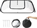 Garden Row Accelerator Plants Cover 45 x 22 x 16 Garden Covers for Raised Beds Waterproof Insect Bird Barrier Plant Net Cage for Protecting Fruits Vegetable Seedlings Row (1 Pc)