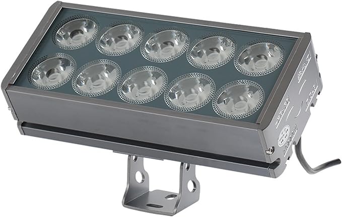 Outdoor Rectangle Spotlight LED Square Floodlight Waterproof IP65 Wall Washer Beam Light for Patio Garden Driveway Landscape Lights(RGB30W-220V)
