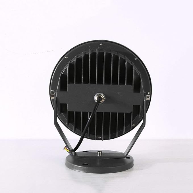 Recessed IP67 Waterproof Aluminum Outdoor Lawn Spotlight Tempered Glass COB Super Bright Tree Lamp Projection Lamp Courtyard Garden Building Wall Community Plant External Spot Lamp Integrated