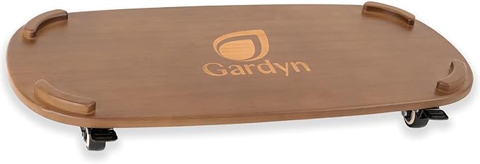 Gardyn Home Dolly - Mobile Rolling Cart for Hydroponics Growing System Kit &amp Indoor Garden Tower - Easily Move Your Hydroponic Systems While Protecting Your Floors from Water Drops Scratches &am