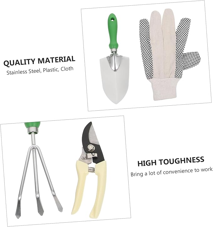 BESPORTBLE 11pcs Garden Growing Tools Set Succulents Planting Tool Potted Planting Gardening Kit Portable Gardening Set