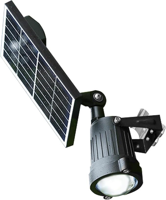 Sunset Lamp Sunset Red Outdoor LED Spotlight Waterproof with Solar Bracket Security Tree Light-Operated Adjustable IP65 Clip Lamp for Granary Courtyard Garden Pathway Landscape HWD0171-5W