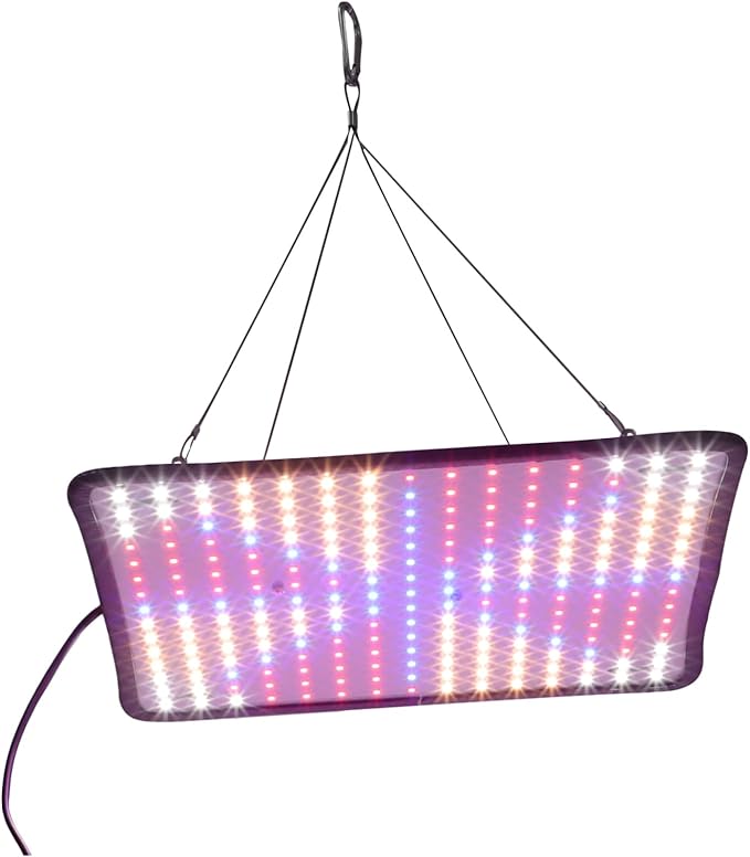 Toyvian 1set Led Plant Growth Light Chain Led Dimmable Hanging Lights for Indoor Gardening