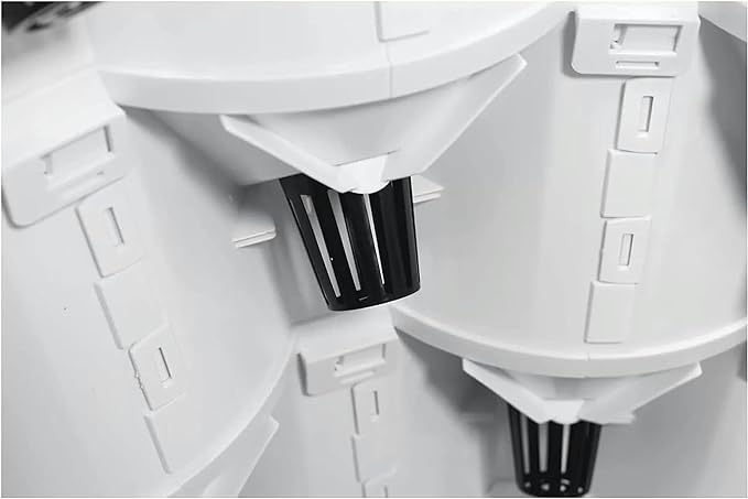 Hydroponic Grow Kit Hydroponics Growing Smart Hydroponics Vertical Garden Grow Kit Pineapple Tower Indoor Outdoor for Planting Veget