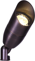 BestPro Lighting 12V Landscape Lighting 3W LED Brass Directional Bullet Light (106BRZLED)