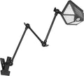 Outdoor 5W Daylight Solar Spotlight with Motion Sensor Clip Mount Adjusted Angle Telescopic Arm Rainproof IP66 Spot Lamp for Landscape Yard Balcony Entrance