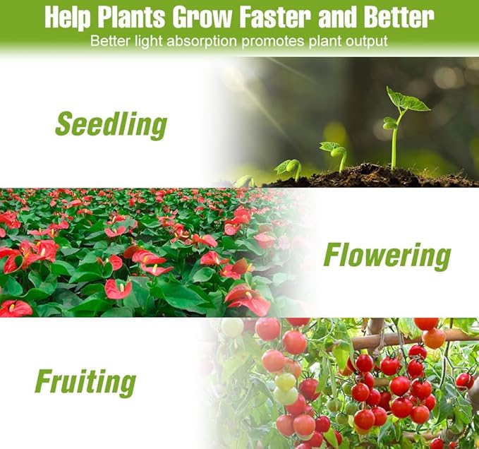 2pcs 800W Red Blue LED Plant Grow Lights Full Spectrum Supplement Lamps. With Veg &amp Bloom Modes Dimmable. Perfect for Indoor Planting comes with a Slim Panel Design UV &amp IR Plants Full Light