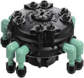 4-Pack Orbit 69000D Drip Irrigation 4-Port Manifold with Flow Control