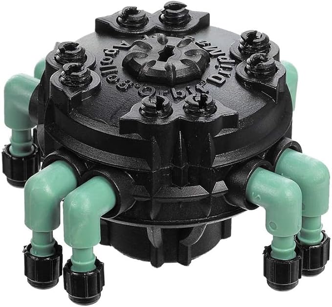 4-Pack Orbit 69000D Drip Irrigation 4-Port Manifold with Flow Control