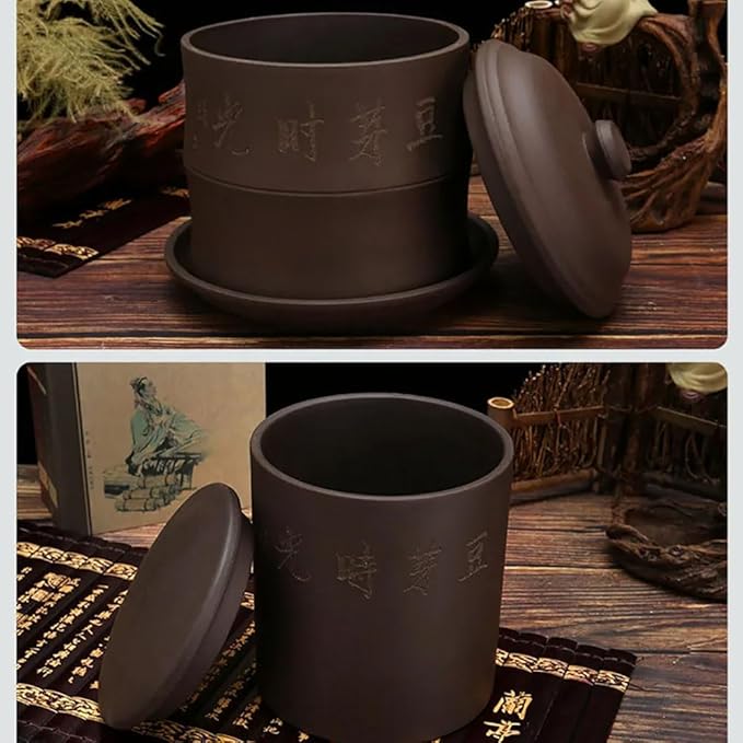 Sprouter Bean Growing Machine Purple Sand Bean Sprout Machine Large Capacity Sprouting Seedling Machines Plant Germination Kits