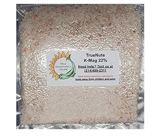 TrueNute K-MAG for Aquaponics Hydroponics Soil and Foliar Spray for Plants Stronger Than Liquid (4 Pounds)