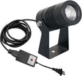 Kiven IP65 Waterproof LED Landscape Mini Up Down Light LED Decorative Spotlight Lamp with Plug-in Cord and Timer for Indoor Outdoor Yard Step Statue LED Lawn Light(3W Cool White)-HWD0158