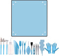 Garden Tools Mini Plant Soil Digging Equipment with Mat Garden Tool Set for Plant Repotting Mixing Watering Transplanting Indoor Outdoor Gardening Family Friends Women Men Use