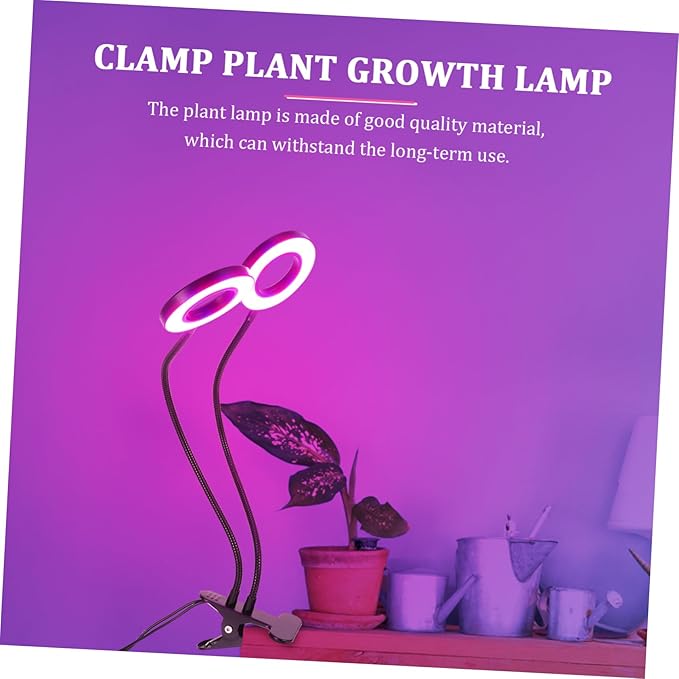 Garneck Led Grow Light Low Light House Plant Lamp for Seed Starting Indoor Growth Lamp