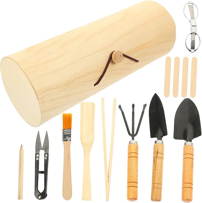 VICASKY Comprehensive 14-Piece Garden Tool Set Multi-Function Tools for Planting Weeding Trimming Ideal for Gardeners