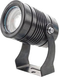 Rotation Spotlight - Led Beam Light IP67 Waterproof Landscape Light Wall Washer Spot Lights Long Throw Narrow Beam Spotlight for Outdoor Building Remote Lighting(Cool White10W(AC85-265V))