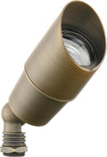 Amped Landscape Lighting 12V Accent Spot Light with MR16 Socket in Aged Brass Solid Copper Enhanced Protection for Coastal Environments