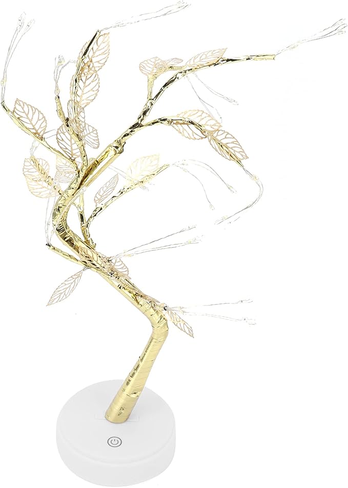 ficial Leaf Bonsai LED Copper Wire Lamp Night with 72 LEDs T for Home USB or Battery ed Warm White for Bedroom Li Room Party Wedding