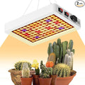 500W LED Full Spectrum Sunlight Plant Lights 100-277V Indoor Planting Seeds Hydroponic Lights Veg/Bloom Modes Dimmable UV/IR Succulent Cultivate Lamp Greenhouse Tent Vege Fruits Flowers Lighting