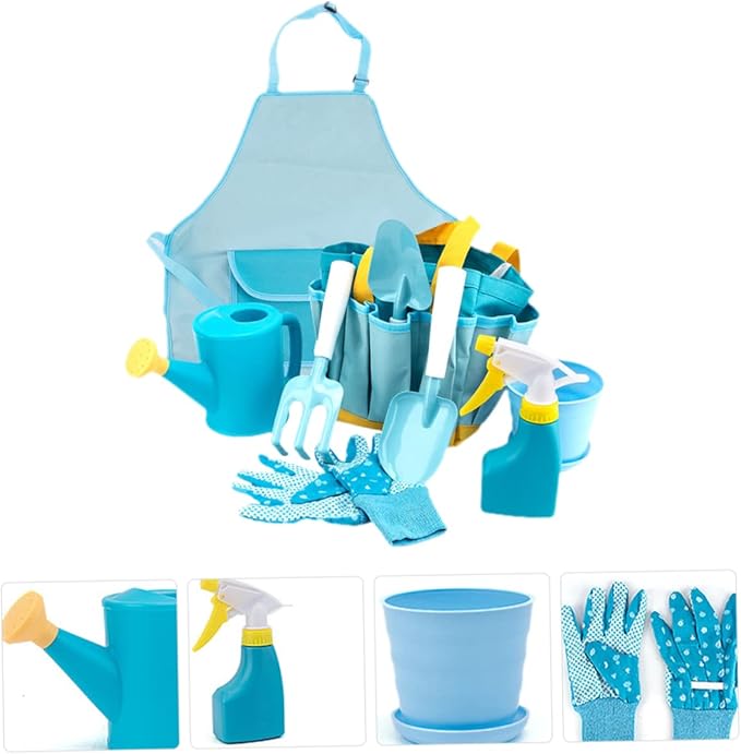 BESPORTBLE 1 Set Gardening Tool Set Shovels Rakes and Watering Pot for Planting Transplanting and Weeding Safe and Lightweight Garden