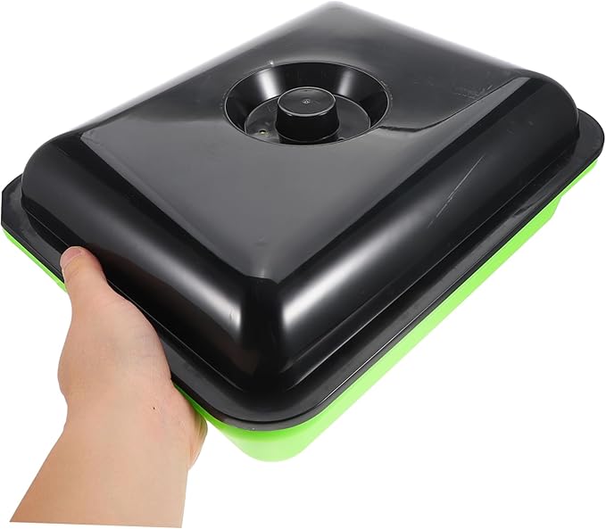 Sprout Trays Seedling Tray Sprouting Kit Plant Growth Plate Use Soilless Method for Small Spaces
