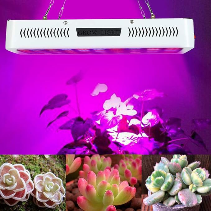 LED Grow Light 1500W Full Spectrum Energy Efficient Aluminum White