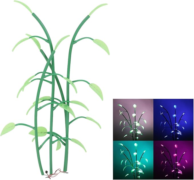 LED Houseplant Lamp 100LED Programmable Magic Plant Light Green USB Plug - Enhance Indoor Decor Bluetooth Control Perfect for Home Office &amp Relaxation